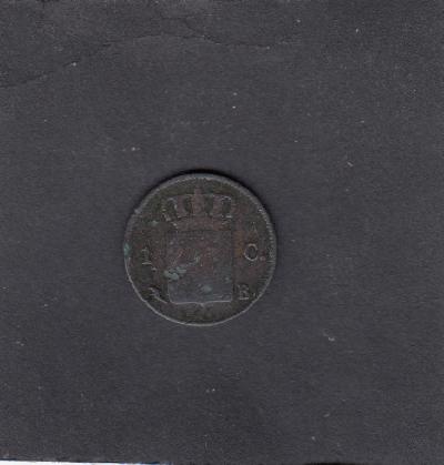 Beschrijving: 1 Cent WILLEM I